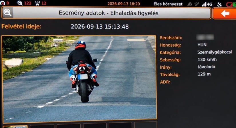 Aranyárban mért száguldás: így lett 468 ezer forint egyetlen mesztegnyői gyorsulásból!