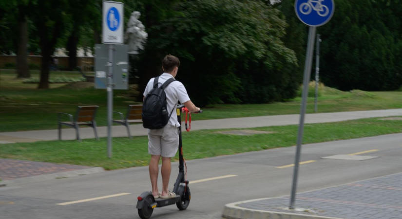 Betelt a pohár: fokozott ellenőrzés indul a rolleresek miatt a faluban