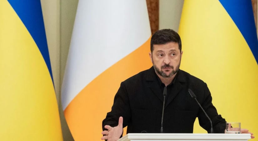 Zelenszkij nyomásgyakorlással vádolja szövetségeseit