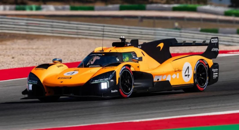 Autót váltott Lando Norris: kipróbálta a McLaren Le Mans-i hiperjárgányát