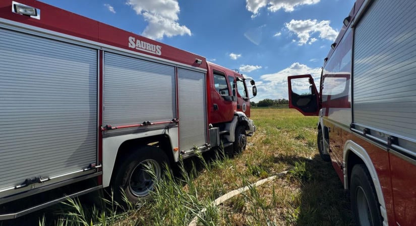 Újabb pusztító tűz Borsodban! Napelemparkot és házakat is veszélyeztet