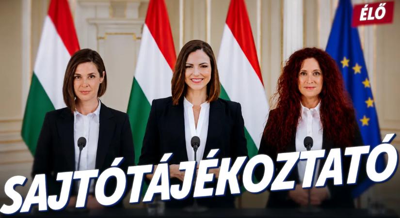 Kormányszóvivői sajtótájékoztató – élő közvetítés