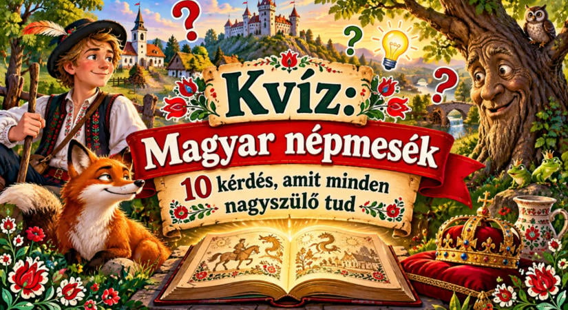 Kvíz: Magyar népmesék, 10 kérdés, amit minden nagyszülő tud