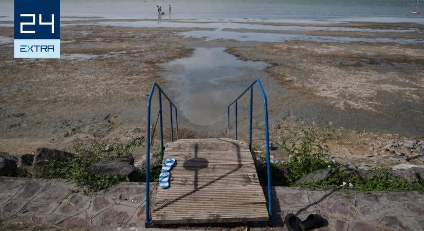Kétségbeejtő a Balaton vízmérlege, miközben óriási építkezés kezdődött az egyik befolyójánál