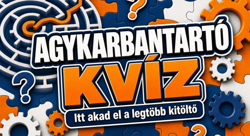 Agykarbantartó kvíz: A legtöbben a hatodik kérdésnél akadnak el