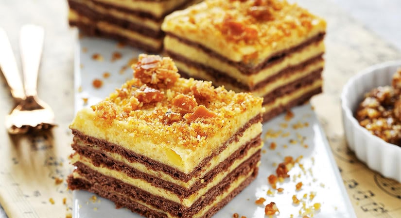 Pazar karemelles desszert: így készül a tökéletes grillázsszelet