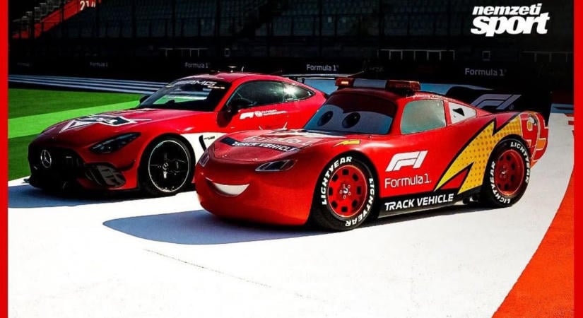 Villám McQueen is ott lesz az F1-es Olasz Nagydíjon!
