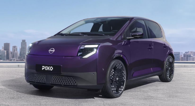 Pixeldizájn a városban: visszatért a Nissan Pixo, és jobb formában van, mint valaha