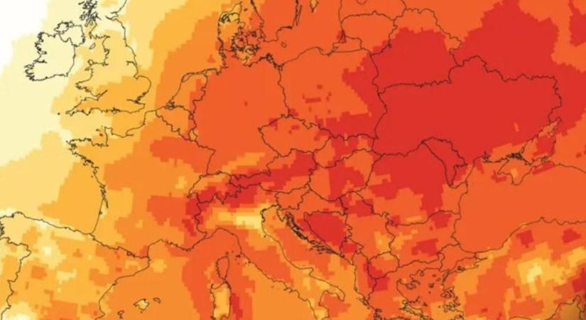 Hazánk középső része Európa egyik leggyorsabban melegedő része