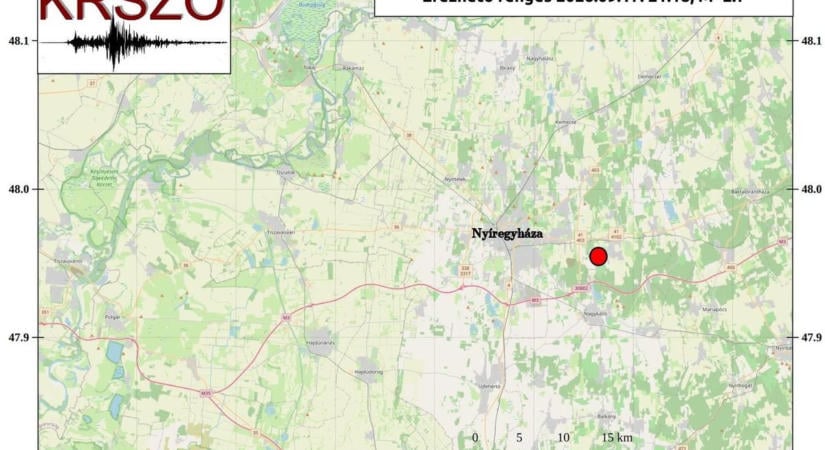 Földrengés volt Magyarországon