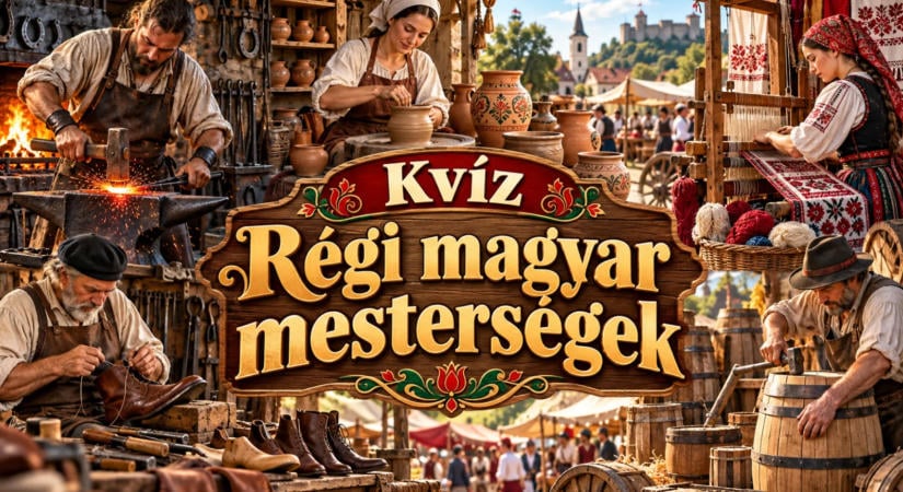 Kvíz: Régi magyar mesterségek