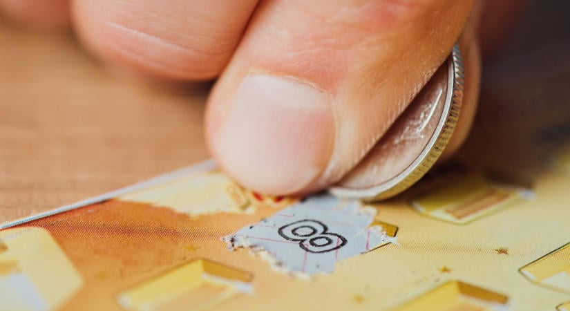 Több tízmillió forintot nyert a férfi a kaparós sorsjegyen, de a beváltásnál jött a hidegzuhany