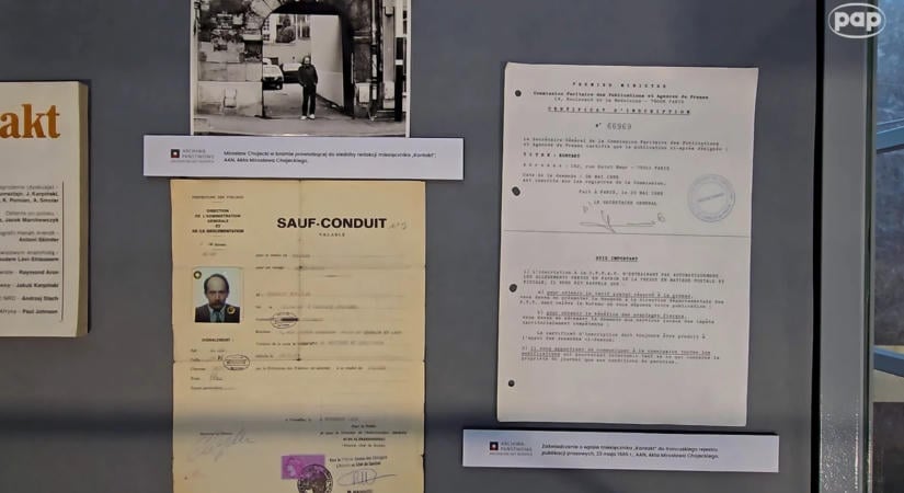 Állami levéltárba került Mirosław Chojecki lengyel ellenzéki archívuma