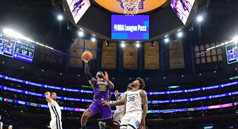 NBA: LeBron 32 pontja ellenére kikapott, egyre nagyobb bajban a Lakers – videók