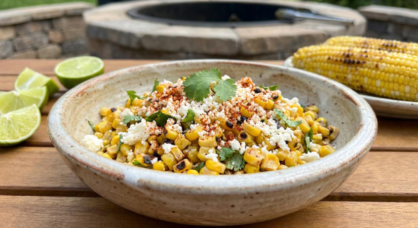Grillezett mexikói kukoricasaláta - a nyárvég legjobb grillköret