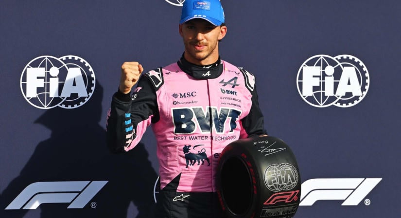 Gasly újabb villanása: „Elcsíphettem volna Lewist”