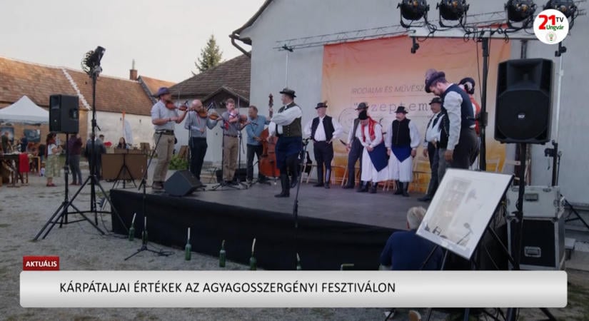 Aktuális (2026. 10. 05.) – Kárpátaljai értékek az agyagosszergényi fesztiválon (videó)
