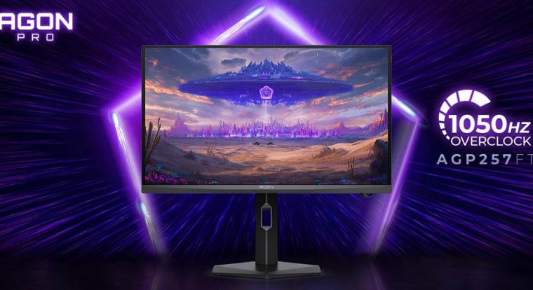 1000 Hz-es natív képfrissítéssel érkezik az AOC új esportmonitora