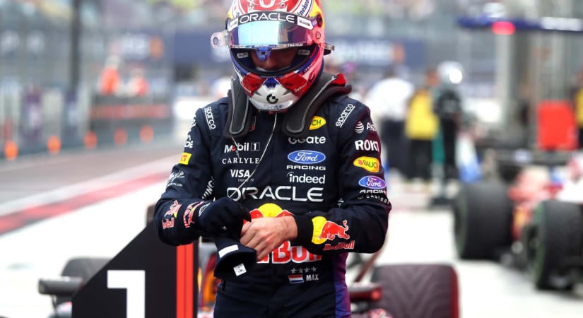 Verstappen legyűrte a Ferrarikat, övé a pole Szingapúrban!