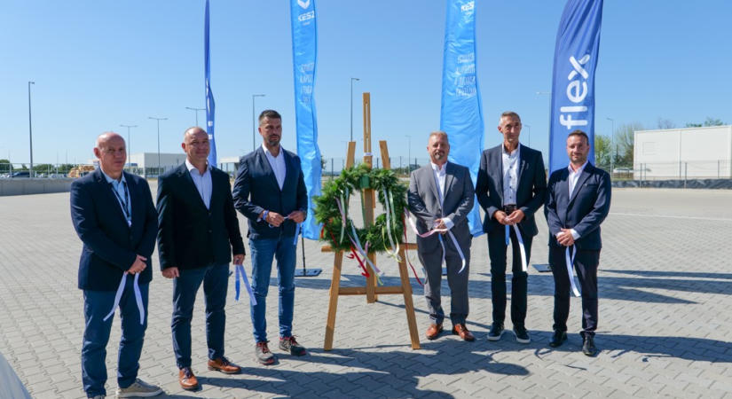 Újabb mérföldkőhöz érkezett a Flex zalaegerszegi fejlesztése