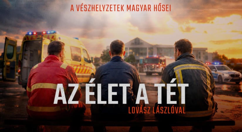 Egy nap a budaörsi légimentőkkel: Az élet a tét stábja bevetésekre is elkísérte a helikoptert