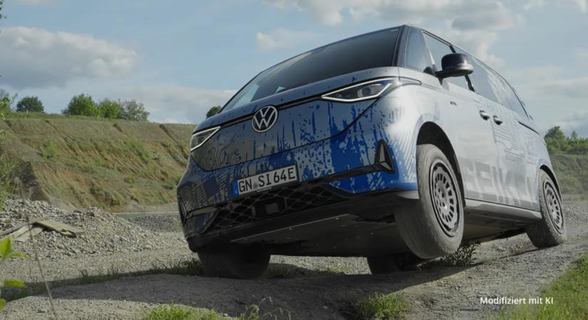 Terepjárót faragtak az elektromos Volkswagen buszból
