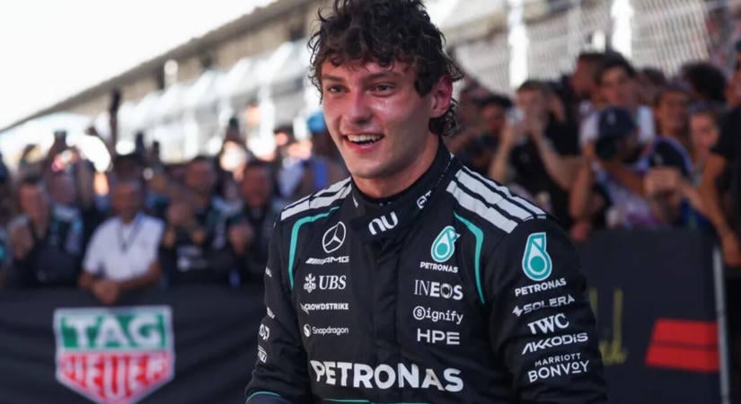 Kimi Antonelli történelmet írhat Austinban, de világbajnokként sem ihat pezsgőt