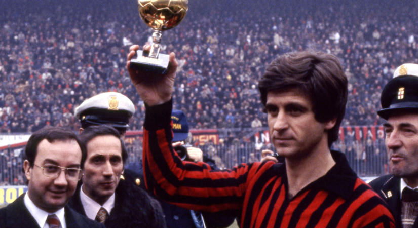 Ma 83 éves Gianni Rivera, az AC Milan legendás játékosa