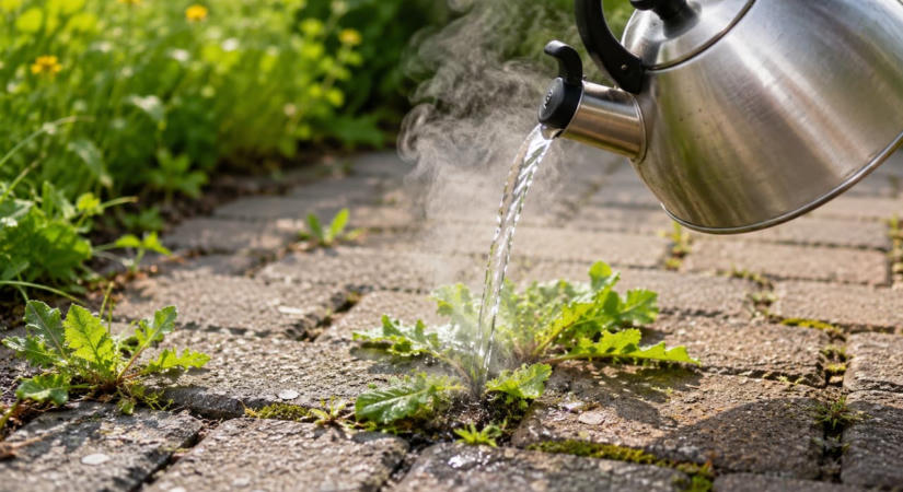 Ez a legjobb természetes gyomirtó, sokan mégis a drága és erős vegyszereket használják