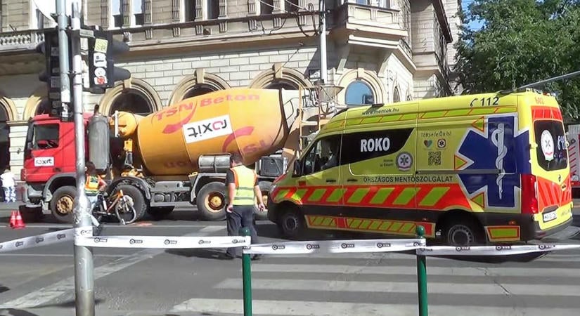 Papacsek Rékát, a Ferencváros korábbi jégkorongozóját gázolta halálra a betonkeverő a Király utcában