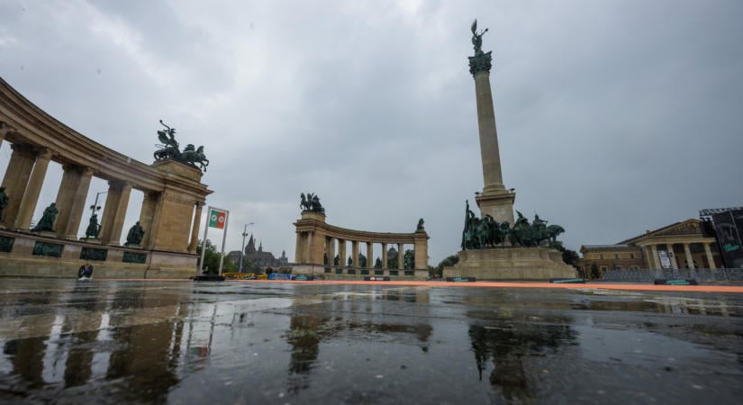 Budapesten közel 53 milliméter eső hullott egy nap alatt