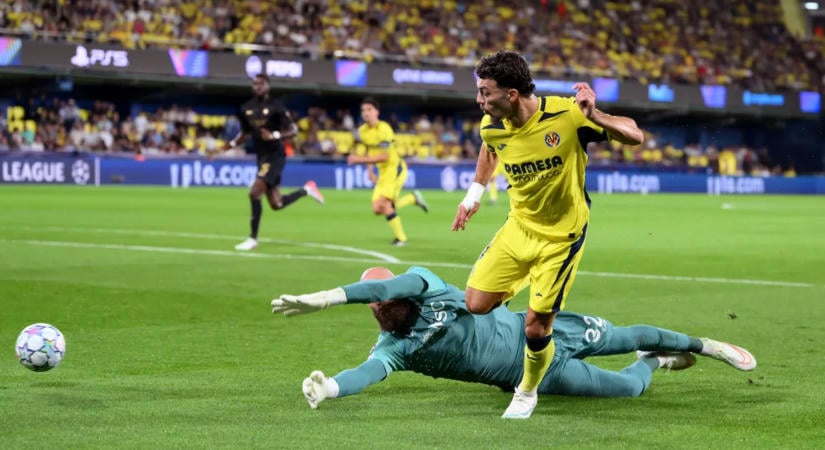 A Villarreal kiváló meccsen győzte le hátrányból a Napolit