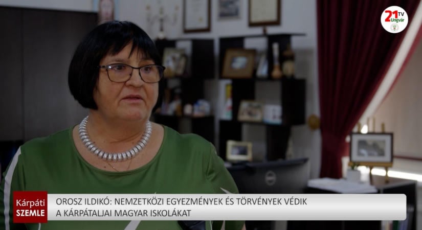Orosz Ildikó: nemzetközi egyezmények és törvények védik a kárpátaljai magyar iskolákat (videó)
