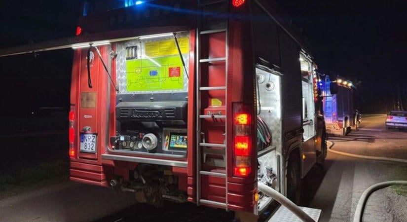 Egy hajdú-bihari tűzhöz riasztották a szabolcsi tűzoltókat