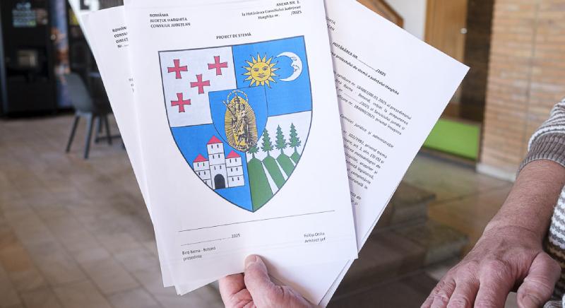 Elfogadta a román kormány Hargita megye címerét, mely a székelyföldi megye történelmére és örökségére utal