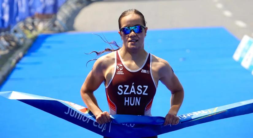 Triatlon: magyar dupla dupla a tiszaújvárosi junior Európa-kupán!