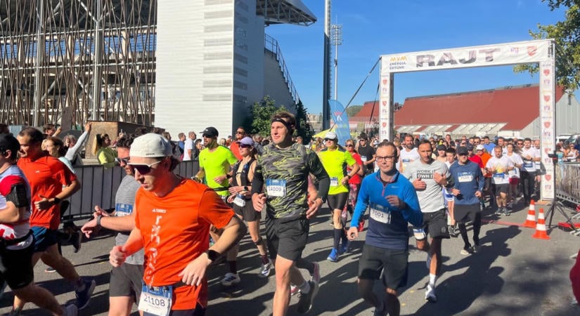 Sopron utcáin zajlott az MVM félmaraton