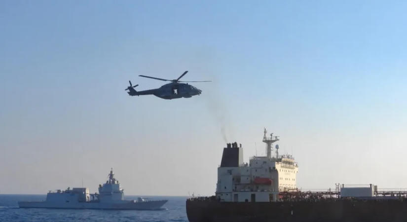 Az EU haditengerészeti missziója helikopterrel csapott le az orosz árnyékflotta egyik hajójára Szicíliánál