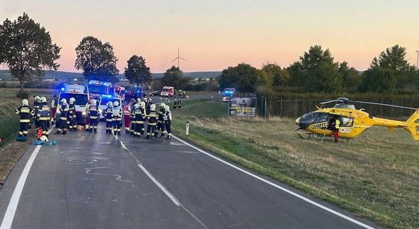 Súlyos balesetek a hétvégén, mentőhelikoptert is riasztottak - helyszíni fotók