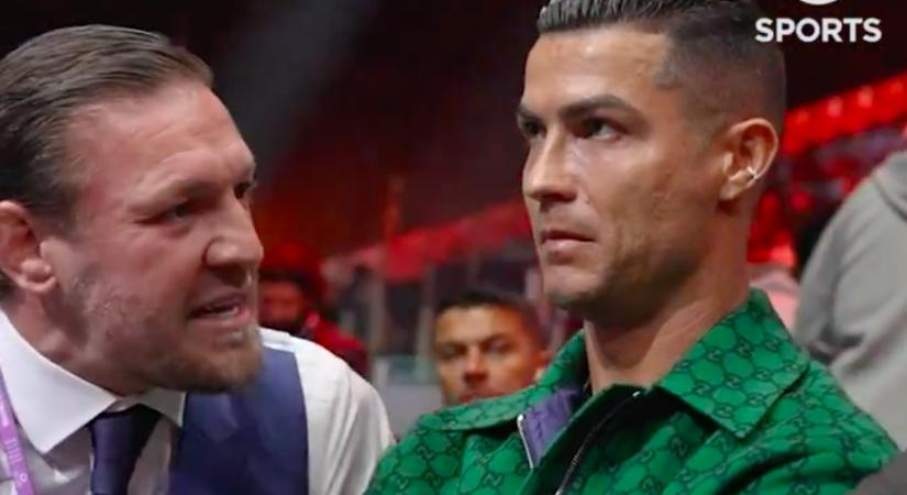 Mi történik itt Ronaldoval? - McGregor kicsinálta teljesen? - Videó