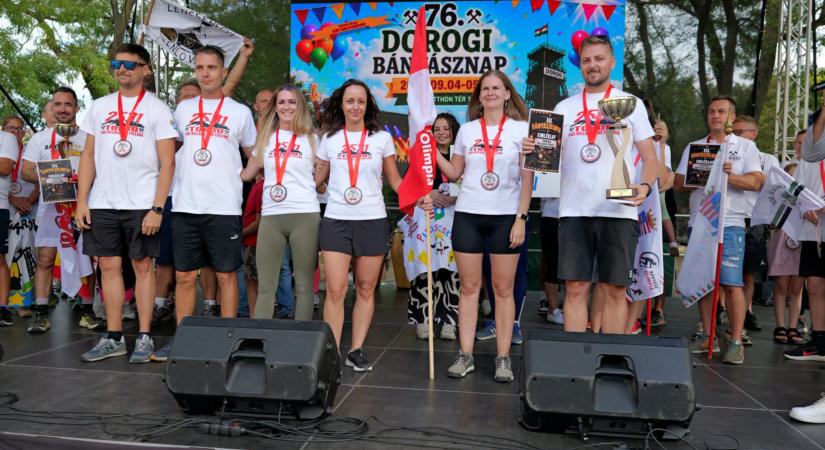 Tokod nyerte a III. Bányász Olimpiát Dorogon