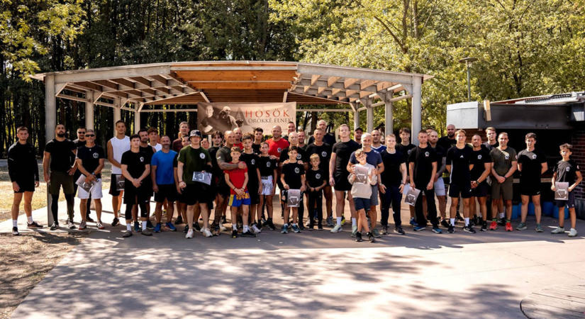 Emlékezés Szabó Sándorra – sporttal és barátsággal őrizték emlékét