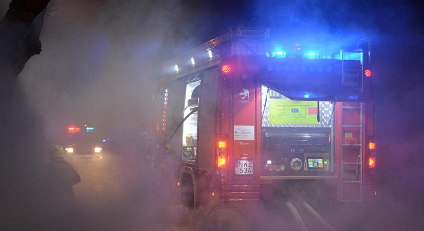 Lángra kapott egy bútor Nyírgelsén