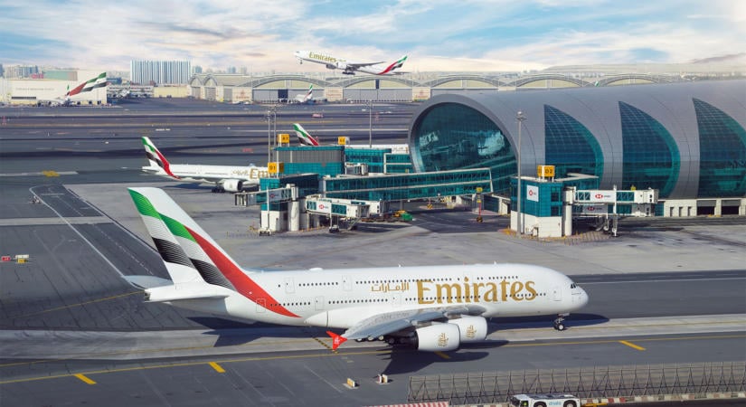 Harmadával esett vissza a dubaji reptér forgalma az iráni konfliktus miatt