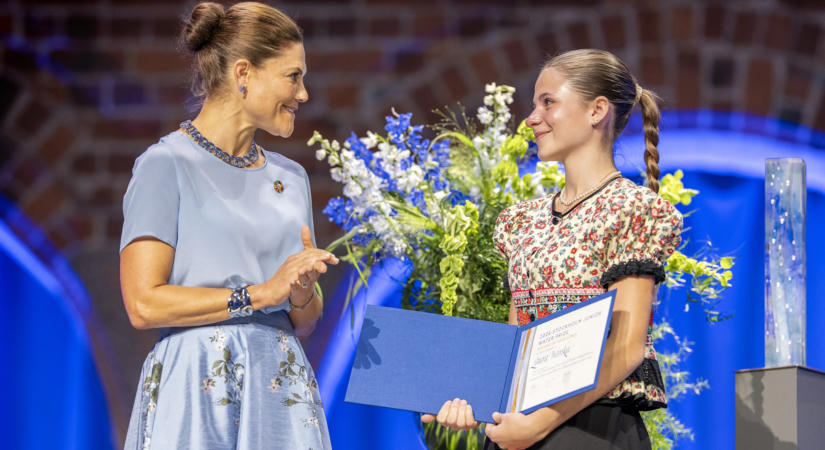 Történelmi siker: Ivánka Laura első magyarként nyert díjat a Stockholm Junior Water Prize világdöntőjén