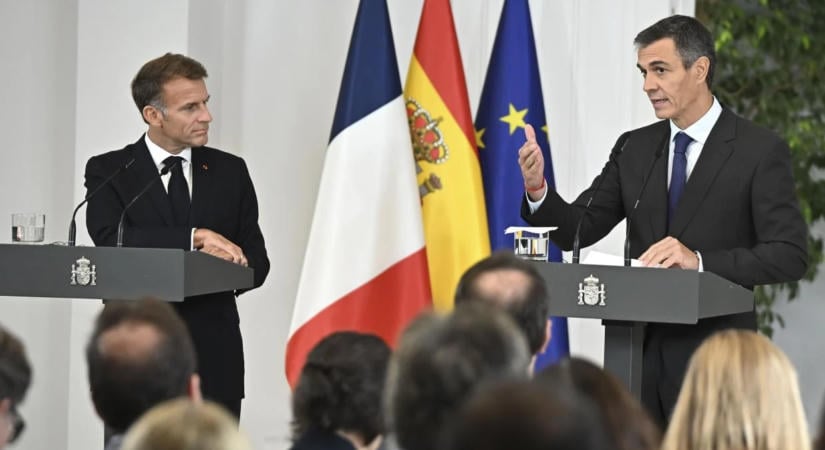 Ambiciózusabb uniós költségvetést sürget a 2028-2035 közötti időszakra Pedro Sánchez és Emmanuel Macron