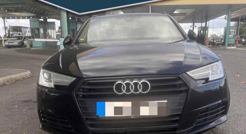 Körözött Audit fogtak a magyar határon