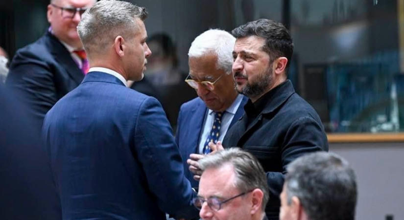 Volodimir Zelenszkij üzent a magyaroknak, és meghívta Magyar Pétert Kijevbe
