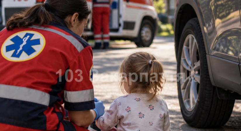 Hároméves kislány sérült meg egy balesetben Ungváron