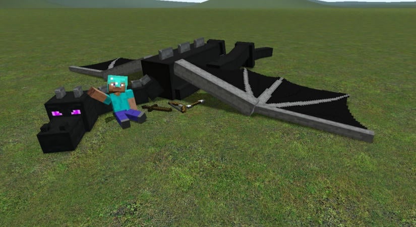 Négy Gemini ügynök legyűrte a Minecraft főellenségét